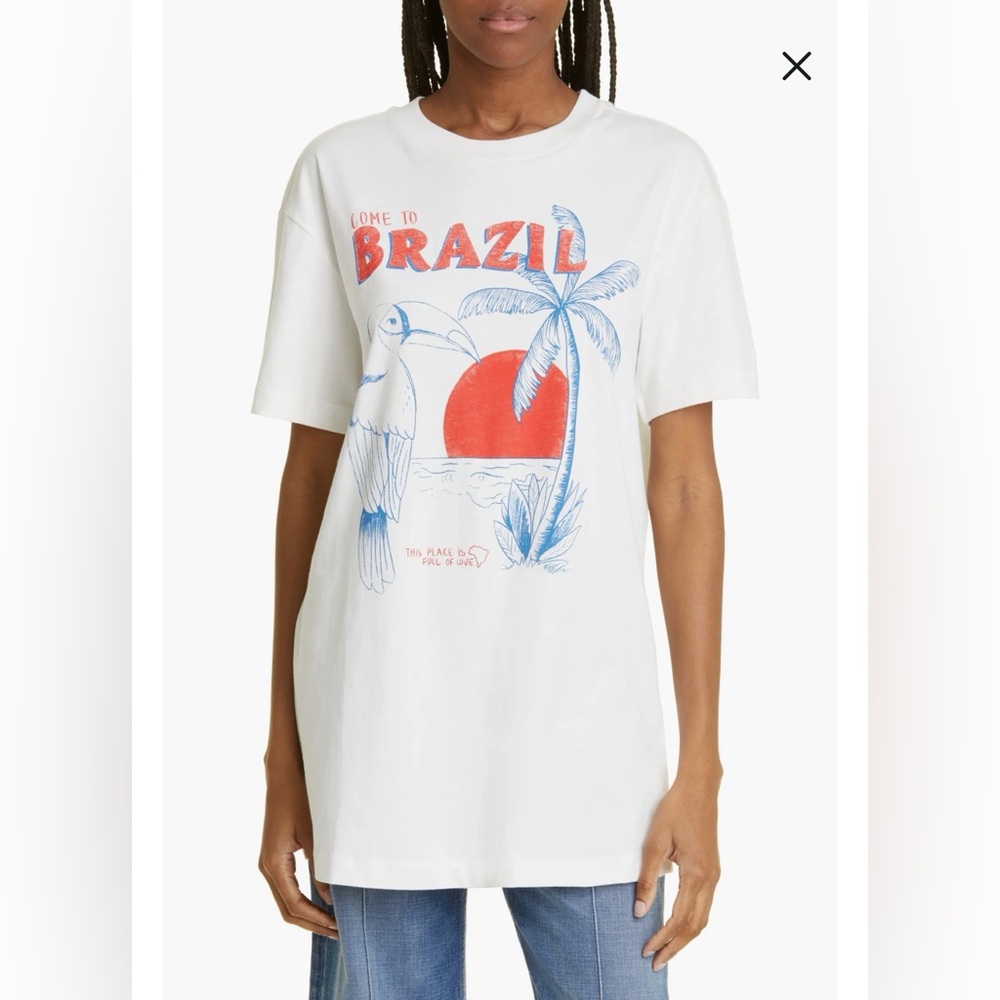 FARM Rio 'Come to Brazil' T-Shirt size XL